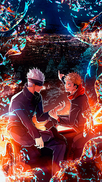 Jujutsu Kaisen Yuji and Satoru Vertical . Samurai anime, Anime chibi, Cool anime , Jujutsu Kaisen Mobile HD phone wallpaper