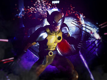Logon, wolverine, superhero, art HD wallpaper