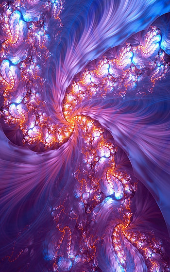 Swirl, colorful, fractal, pattern HD phone wallpaper
