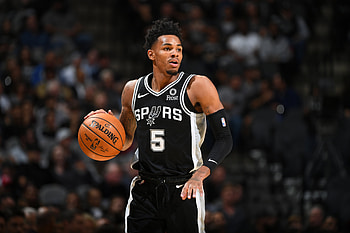 San Antonio Spurs, Dejounte Murray HD wallpaper