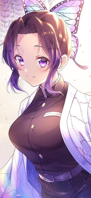 Shinobu Kochou — Kimetsu no Yaiba Anime : Butterfly Serenity, Shinobu Kochou, Anime, Demon Slayer: Kimetsu no Yaiba HD phone wallpaper