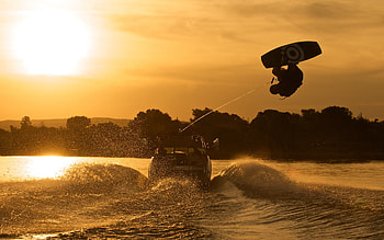 Sports - Wake Boarding Boat Wake Boarding HD wallpaper