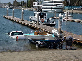 Boat Launch, funny, water HD wallpaper