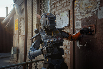 Chappie, chappie, robot, graphy HD wallpaper