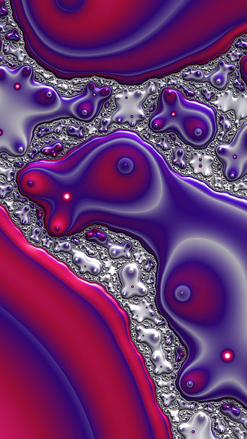 Trippy Psychedelic Fractal, Abstract, fractal HD phone wallpaper