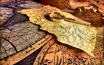 Vintage Map, Vintage, Map, old, history HD wallpaper
