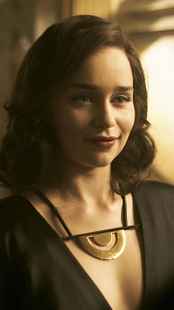 Emilia Clarke, hollywood actress\, beautiful HD phone wallpaper