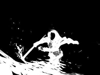 Drawing, Artistic, Black & White HD wallpaper