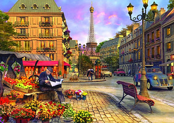 Paris Street Life, Paris, Life, art, Street HD wallpaper