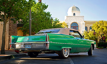 Cadillac, Cars, Back View, Rear View, De Ville, Convertible, 1970 HD wallpaper