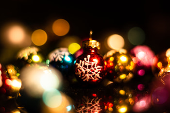 Holidays, New Year, Decorations, Multicolored, Motley, Christmas, Balls HD wallpaper