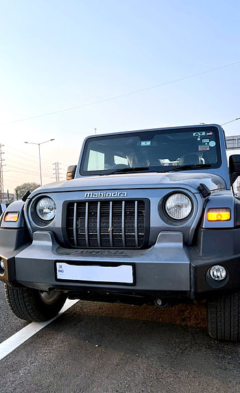 Thar 4x4, sky, wheel, highway HD phone wallpaper