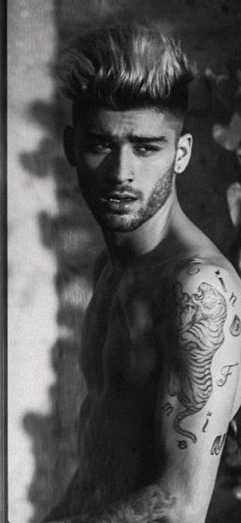 Zayn Malik, tattoo, men, One_direction, shirtless HD phone wallpaper