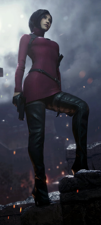 Resident Evil 4 (2023) — Ada Wong: Crimson Vigil, video game, Resident Evil 4 (2023) HD phone wallpaper