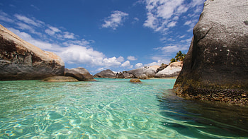 The Baths, Virgin Gorda, British Virgin Islands, Beaches HD wallpaper