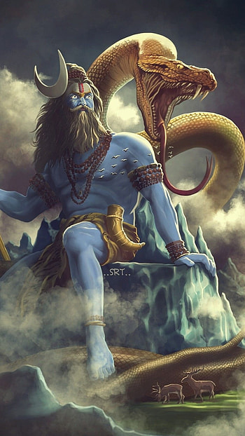 Rudra Shiva, Animated, rudra avatar HD phone wallpaper