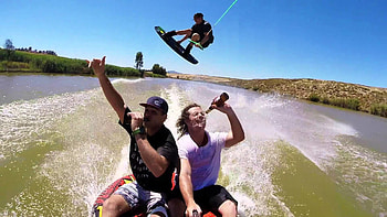 Dirty Habits - Wakeboarding with paintball guns and beers - Ep 3 HD wallpaper