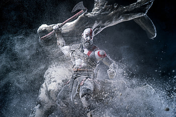 Kratos God Of War Video Game, god-of-war-4, god-of-war, 2017-games, games, ps-games HD wallpaper