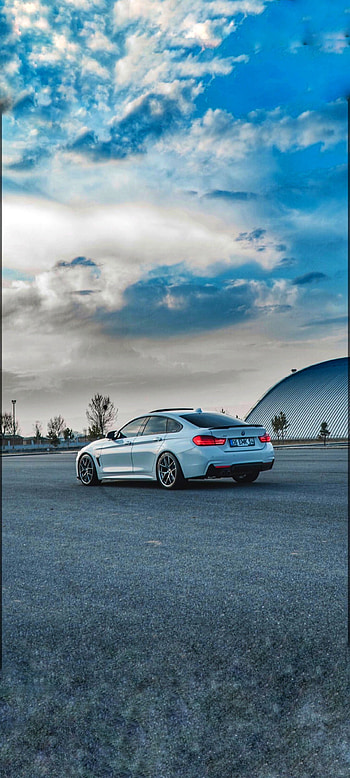 Mmpower bmw f30 beyaz, araba, bulut, turbo HD phone wallpaper