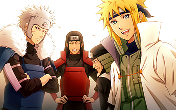 Minato Namikaze and Tobirama Senju, Hashirama Senju HD wallpaper