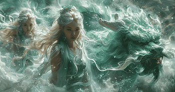 AI Art, woman HD wallpaper