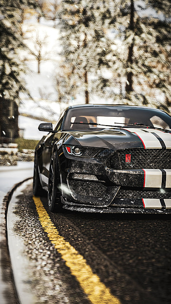 Mustang Gt 350, automóvil, gt350, usa, rojo, Shelby, america HD phone wallpaper