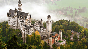 Neuschwanstein Castle, Germany HD wallpaper