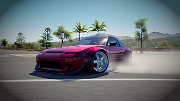 Drift, video, game, forza horizon 3, nissan HD wallpaper