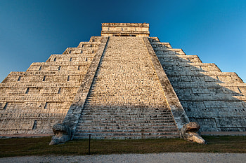 Temple of Kukulcan, Seven Wonders HD wallpaper