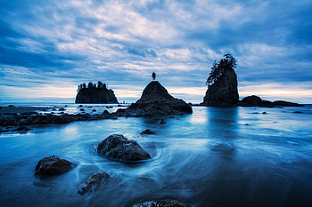 Beach On The Coast, beach, coast, nature HD wallpaper