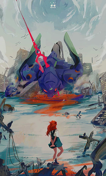 Asuka, movie_evangelion, anime_, girl_japan HD phone wallpaper