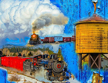 STEAM TRAINS, LOCOMOTIVE, TRAIN, RAILROAD HD wallpaper