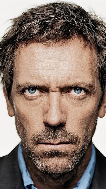 Hugh Laurie, Movies, Actor, Blue-eyed HD phone wallpaper