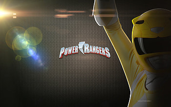 Mighty Morphin Power Rangers Yellow HD wallpaper
