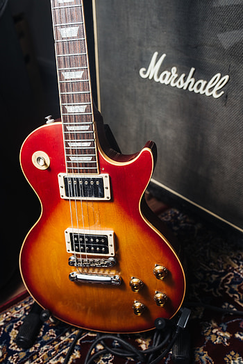 Music, Guitar, Musical Instrument, Electric Guitar, Amplifier HD phone wallpaper