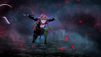 Mitsuri Kanroji, Anime, Demon Slayer: Kimetsu no Yaiba, Mitsuri Kanroji HD wallpaper