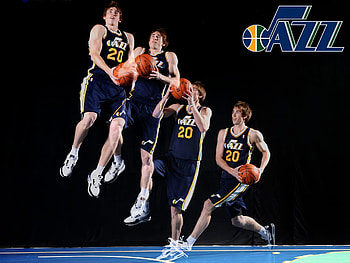 Utah Jazz Airborne — NBA Basketball, NBA, basketball, Sports HD wallpaper
