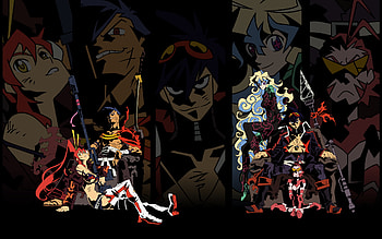 Anime girls, Tengen Toppa Gurren Lagann, Simon, Kamina HD wallpaper