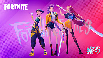 Fortnite K-Pop Trio —, Fortnite Battle Royale, KPop Demon Hunters HD wallpaper