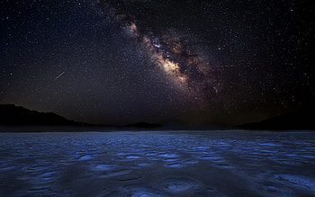 Milky Way, stars, galexy, gas HD wallpaper