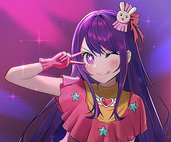 Ai Hoshino, Ai Hoshino, Anime, Oshi no Ko HD wallpaper