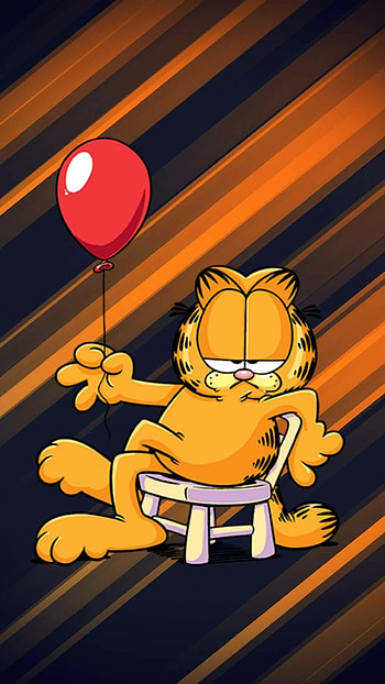 Garfield, Garfield ideas, Whimsical cat, Adorable HD phone wallpaper