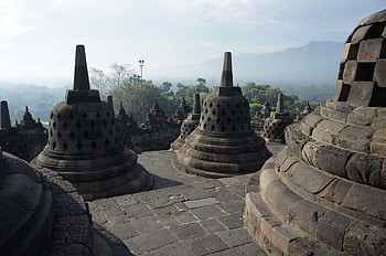 Visit jogja borobudur temples, Borobudur temples sunrise, Temples sunrise experience, Sunrise experience HD wallpaper