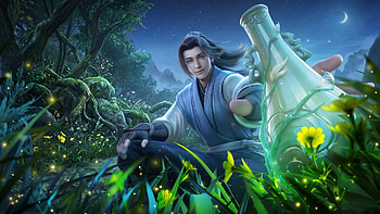 Han Li's Elixir — A Record of a Mortal's Journey to Immortality ( ), TV Show, Potion Bottle HD wallpaper