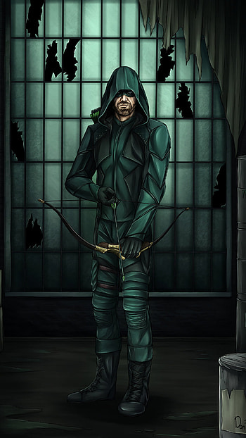 Green Arrow, , Superheroic archer, Stunning visuals HD phone wallpaper