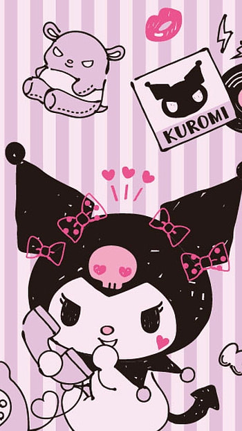 Kuromi, Japanese, Cartoon HD phone wallpaper