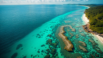 Stunning Earth: Ocean Paradise, earth, coast, sea HD wallpaper