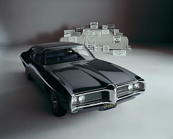 1968 Pontiac LeMans Sports Coupe, cars, vintage-cars HD wallpaper