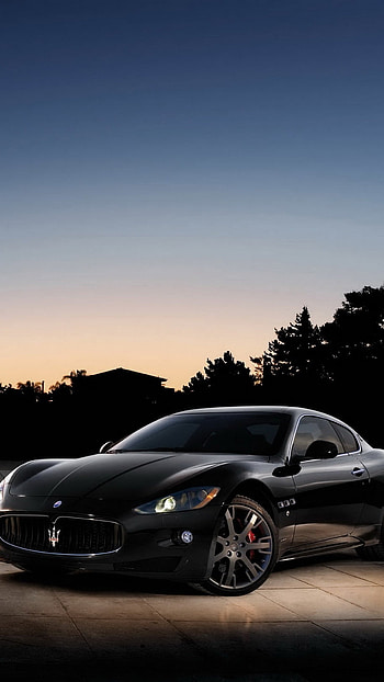 Luxury Car, Maserati, Black Car HD phone wallpaper