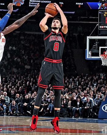 Zach LaVine, Chicago Bulls, Unsigned shooting graph HD phone wallpaper